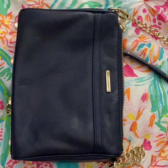 Rebecca Minkoff Navy Blue Mini Mac Crossbody - Picture 4 of 7
